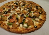 Veggie Special Pizza on Gluten Free Crust